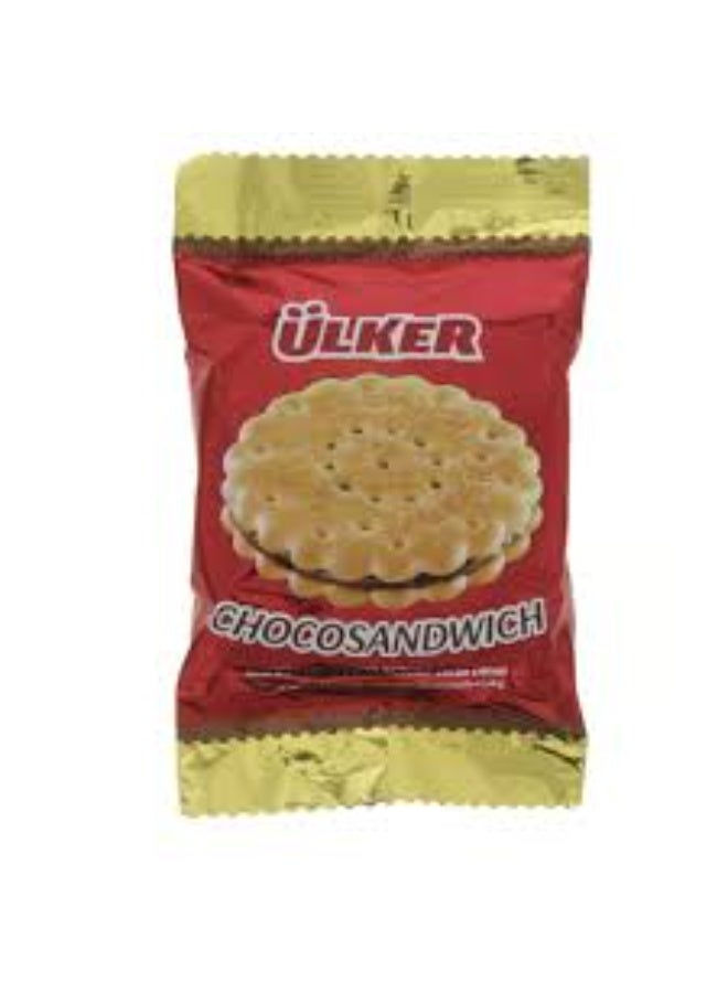 Ulker Chocolate Sandwich Biscuits – Crispy Cocoa Biscuits with Chocolate Cream | Pack of 6 - Image 2